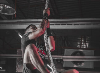 Trening z liną jutową